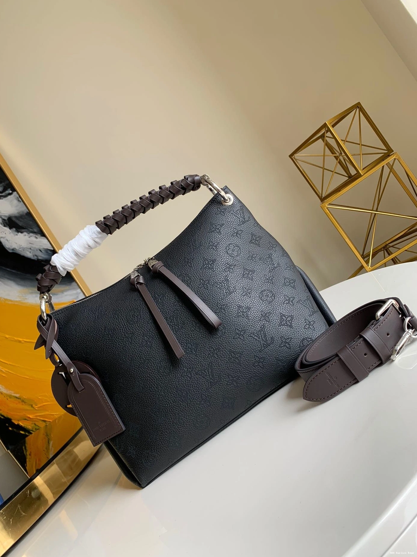 Aaa replica bags LOUIS BEAUBOURG HOBO MM VUITTON 0729